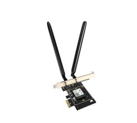 Tenda E33 AX5400 Wi-Fi 6 + Bluetooth 5.0 PCI-E Adaptör | | Tenda