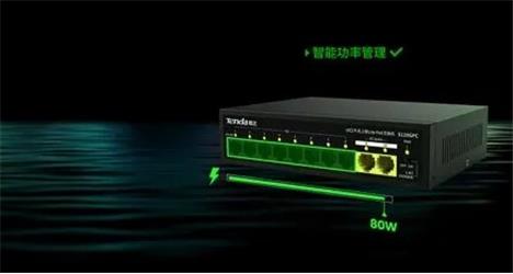 Tenda S110GPC 10 Port 8 Port Poe+ 10-100 Mbps + 2 Port 10-100-1000 Upl