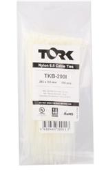Tork TRK-300-3,5mm Beyaz 100lü Kablo Bağı | | Tork