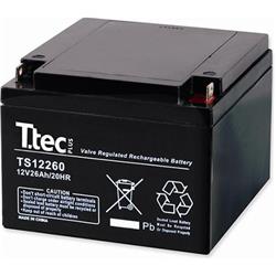 Ttec 12V 26A Bakımsız Kuru Akü | | Ttec Plus